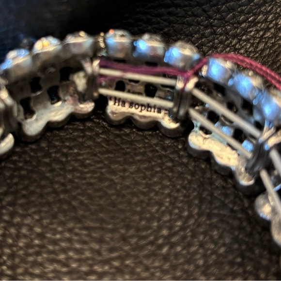 Lia Sophia Stretch Rhinestone Bracelet - Picture 3 of 4